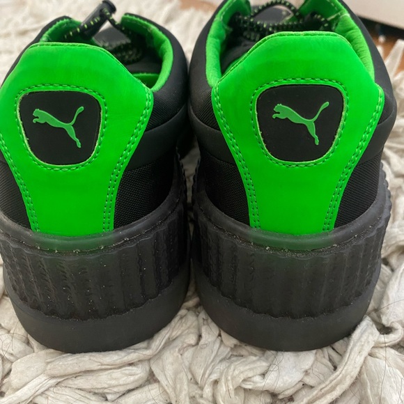 Puma creeper Rihanna fenty leather sneakers - Picture 4 of 4